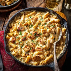 One Pot White Chicken Chili Mac And Cheese