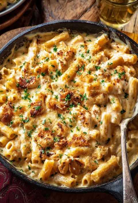 One Pot White Chicken Chili Mac And Cheese Recipe Best White Chicken Chili Mac Recipe Healthy One Pot Chicken Chili Mac Ea...