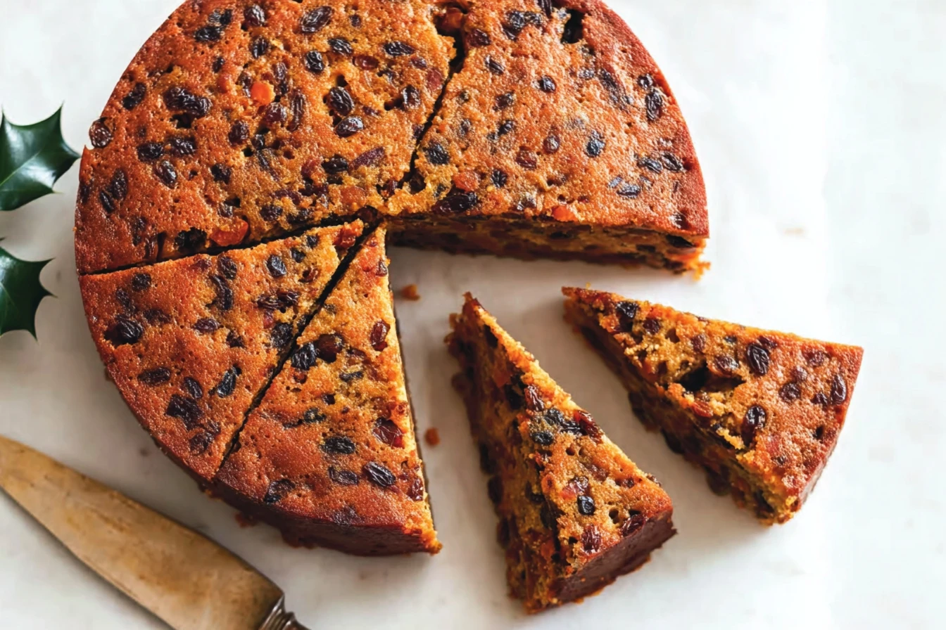 Simple Christmas Cake 3 Ingredients Easy Holiday Cake Recipe Minimal Ingredients Quick Three-ingredient Christmas Dessert ...