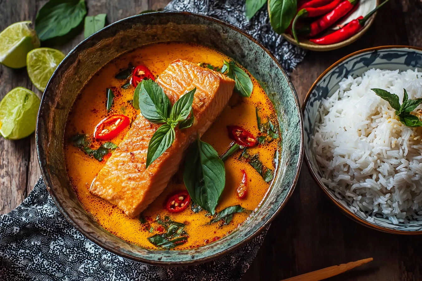 Thai Red Curry Salmon