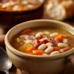 Canadian Yellow Split Pea Soup with Ham