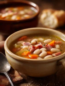 Basic Ham and Bean Soup