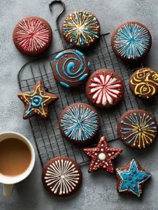 Bonfire Night cookies