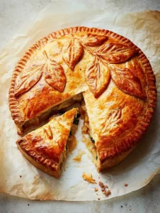 Cheese And onion pie