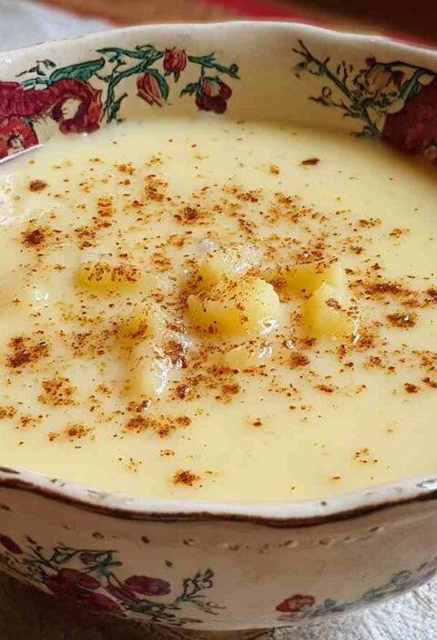 Homemade Potato Soup Recipe Easy Best Creamy Potato Soup Old-fashioned Winter Comfort Foods Potato Soup Easy Traditional P...