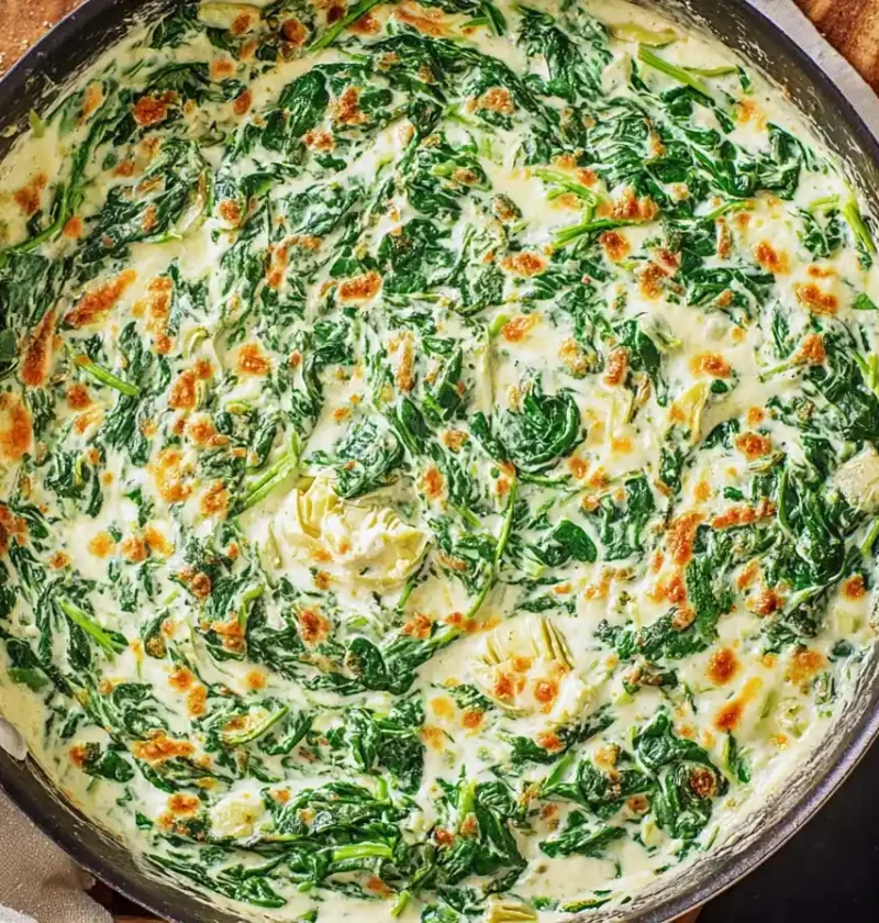 Creamed Spinach Recipe Keto Easy Creamed Spinach Casserole Best Creamed Spinach For Steak Creamed Spinach Using Fresh Spin...