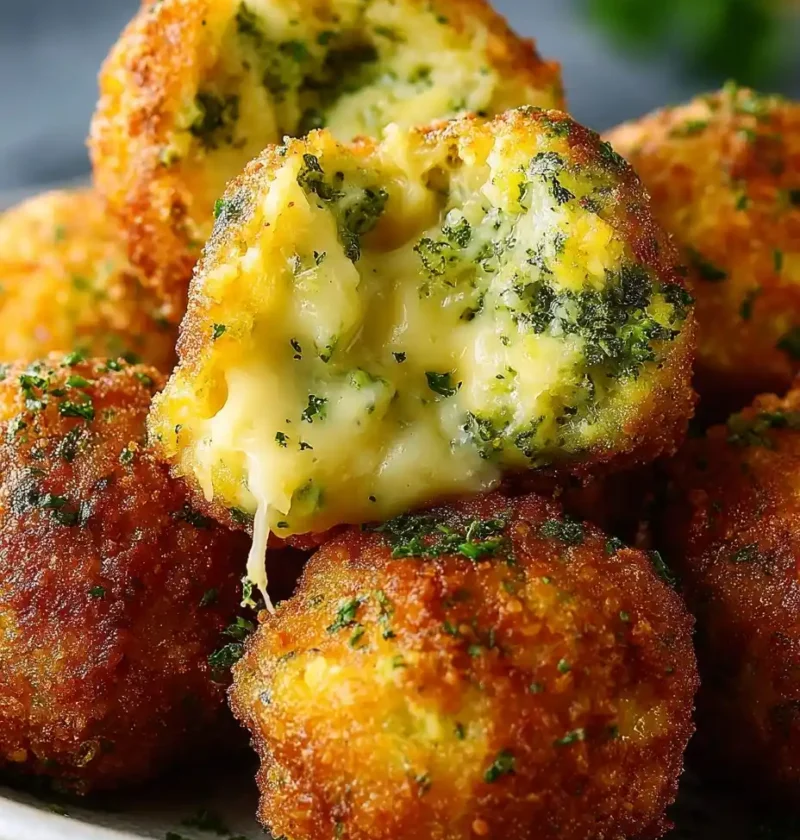 Easy Broccoli Cheese Balls Recipe Homemade Broccoli Cheese Balls Appetizer Best Broccoli Cheese Balls For Parties How To M...