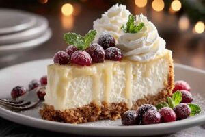 Festive Christmas Cheesecake