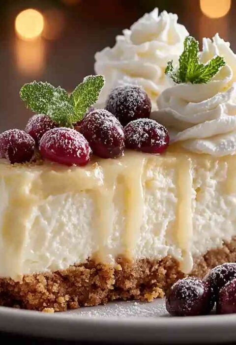 Best Christmas Cheesecake Recipes Easy Festive Cheesecake Ideas Gluten-free Christmas Cheesecake Vegan Christmas Cheesecak...