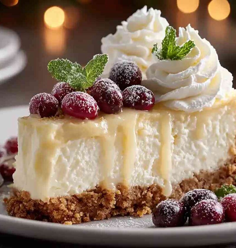 Best Christmas Cheesecake Recipes Easy Festive Cheesecake Ideas Gluten-free Christmas Cheesecake Vegan Christmas Cheesecak...