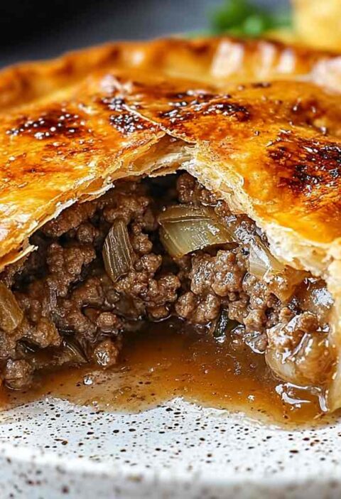 Best Mince Beef And Onion Pie Recipe Homemade Flaky Beef Pie For Dinner Ultimate Cozy Night Pie Recipes Low Competition Be...