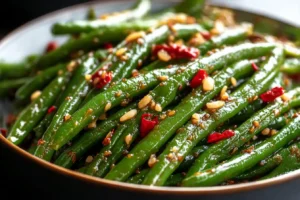 Spicy Garlic Green Beans That Will Elevate Your Dinner Game