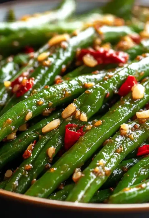 Garlic Green Beans