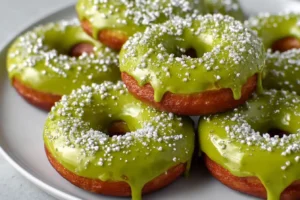 Grinch Donuts Delightful Treats