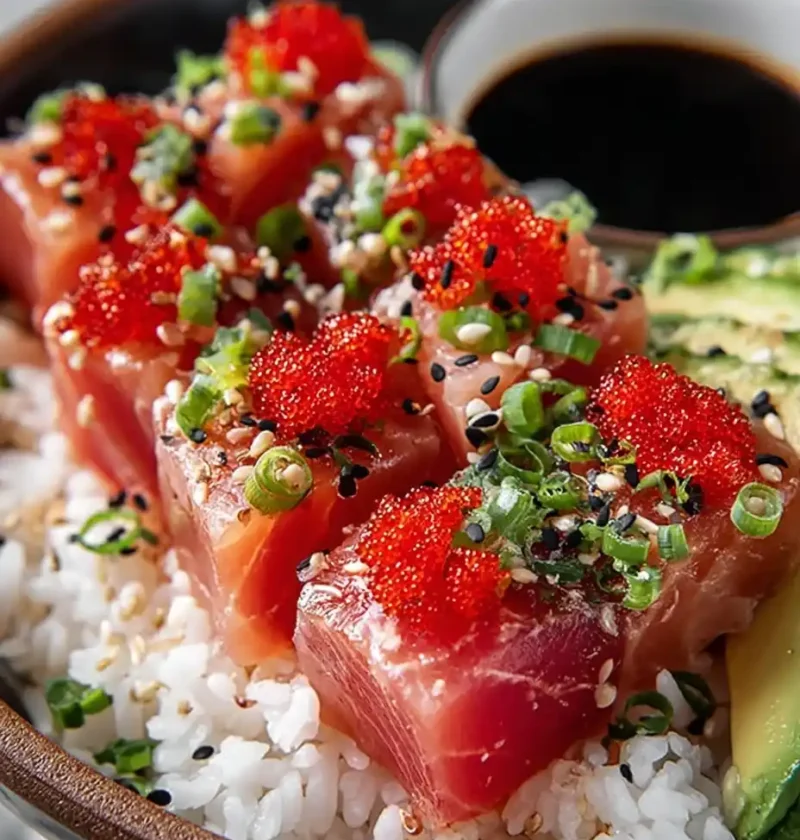 Easy Canned Tuna Sushi Bowl Recipe Homemade Tuna Sushi Bowl Guide Healthy Tuna Sushi Bowl Steps Quick Hearty Tuna Bowl Ide...