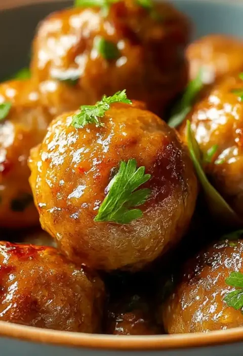 Lions Head Meatballs with Bok Choy Delight