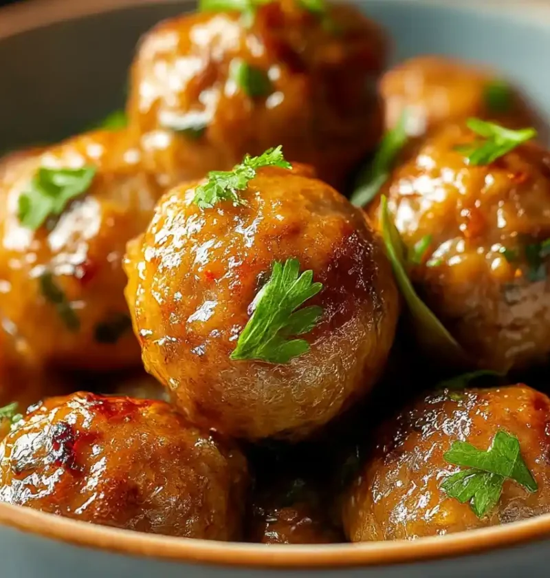 Lions Head Meatballs with Bok Choy Delight