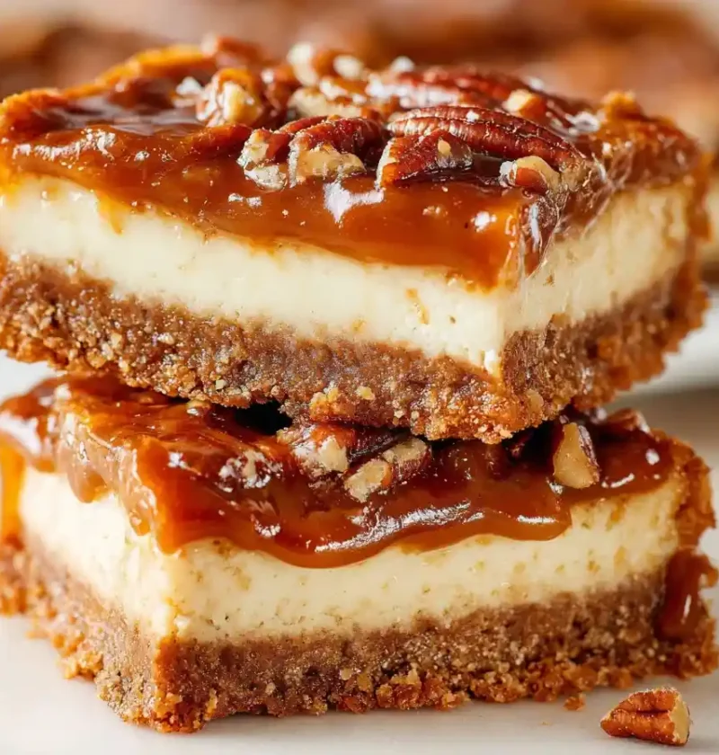 Best Pecan Pie Cheesecake Bars Recipe Gluten-free Pecan Pie Cheesecake Bars Vegan Pecan Pie Cheesecake Bars Easy Homemade ...