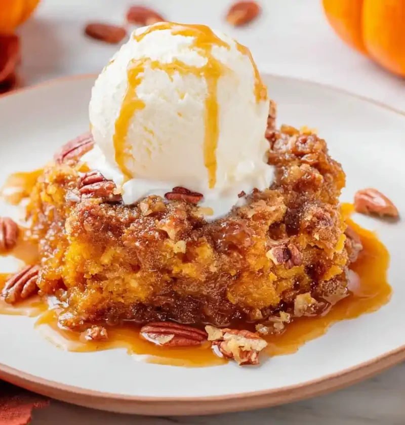 Pumpkin Pecan Cobbler Recipe Easy Pumpkin Pecan Cobbler Homemade Pumpkin Pecan Cobbler Vegan Pumpkin Pecan Cobbler Gluten-...