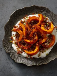 Roasted Winter Squash With Citrus Chile Crisp