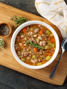 Sausage And White Bean Soup