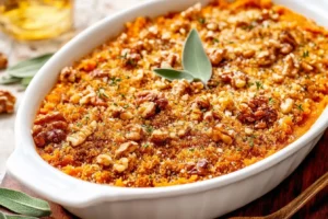 Savory Sweet Potato Casserole