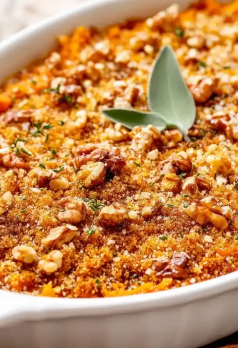 Savory Sweet Potato Casserole Recipe Healthy Savory Sweet Potato Casserole Easy Savory Sweet Potato Casserole Vegan Savory...