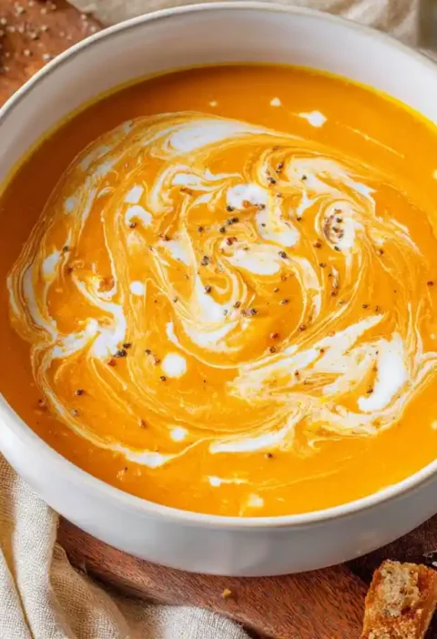 Slow Cooker Pumpkin Soup Recipe Best Pumpkin Soup Slow Cooker Healthy Slow Cooker Pumpkin Soup Creamy Pumpkin Soup Slow Co...