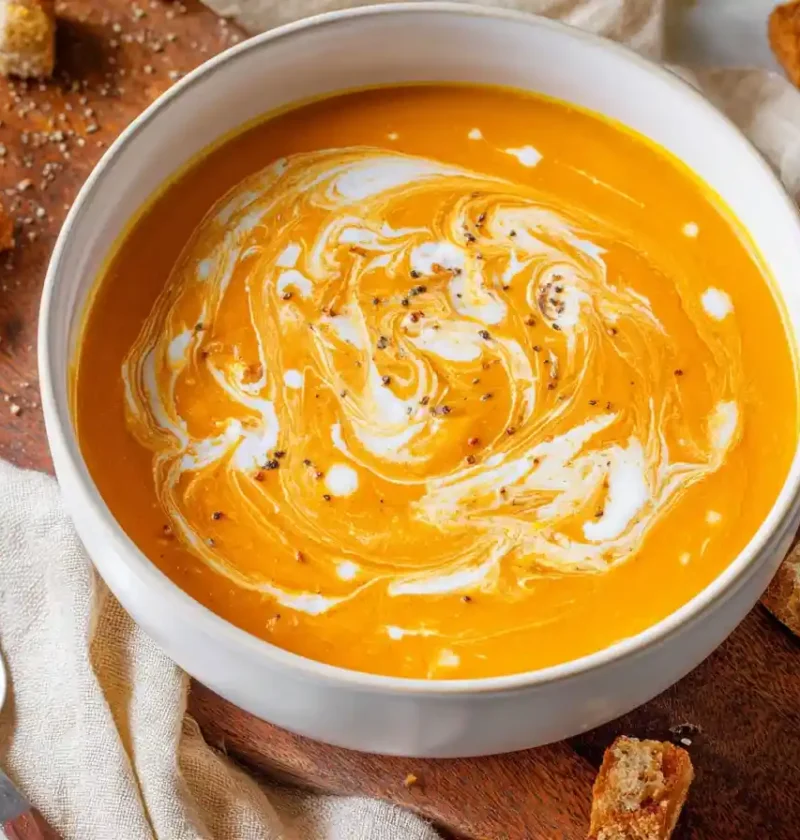 Slow Cooker Pumpkin Soup Recipe Best Pumpkin Soup Slow Cooker Healthy Slow Cooker Pumpkin Soup Creamy Pumpkin Soup Slow Co...