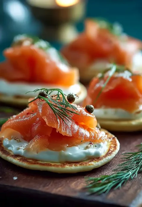 Gourmet Smoked Salmon Blinis Recipes Best Smoked Salmon For Blinis Homemade Smoked Salmon Blinis Buying Smoked Salmon Blin...
