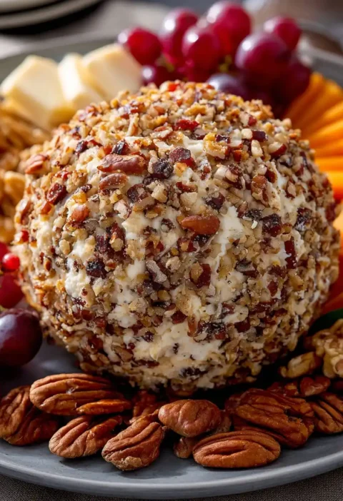 Thanksgiving Cheese Ball Recipes Best Cheese For Thanksgiving Cheese Ball Easy Thanksgiving Cheese Ball Ideas Gluten-free ...