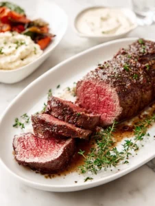 Melt-in-Your-Mouth Roasted Beef Tenderloin