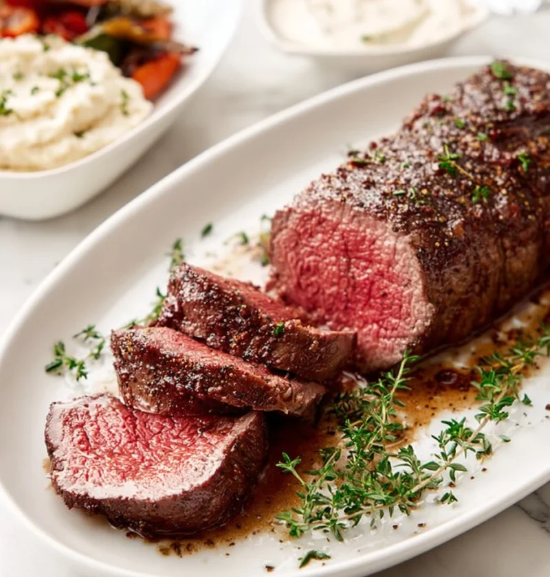 Best Roasted Beef Tenderloin Recipe How To Cook Beef Tenderloin In Oven Beef Tenderloin Roasting Times Per Pound Easy Roas...