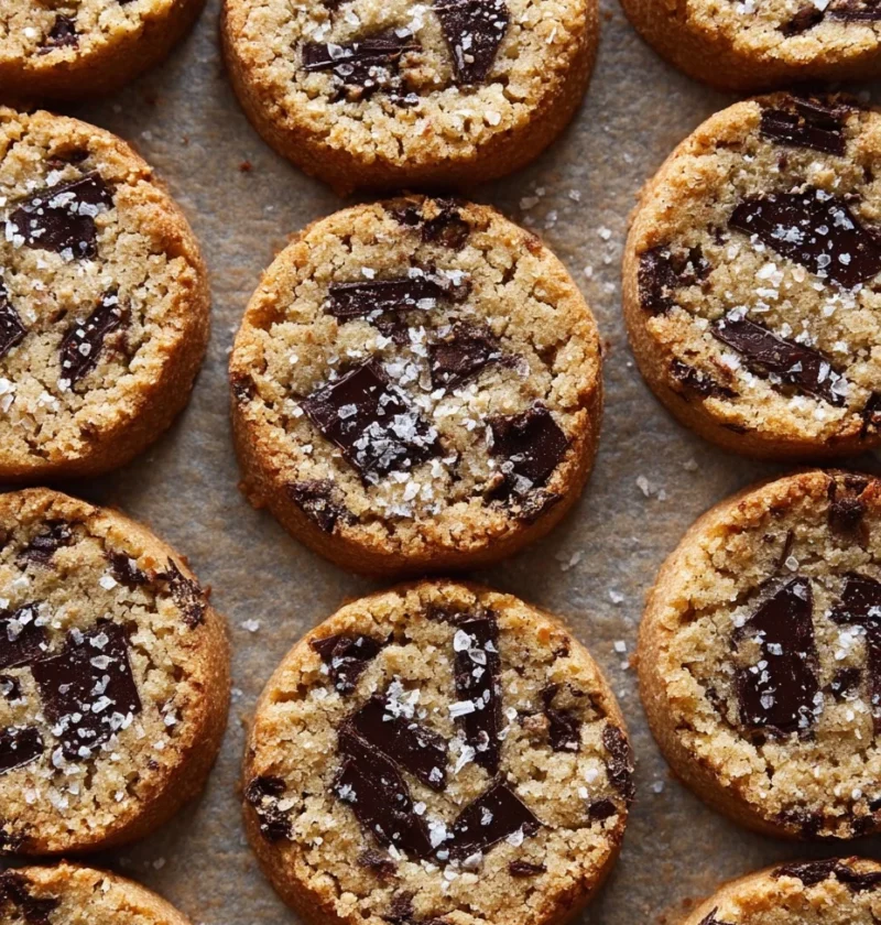 Best Salted Chocolate Chunk Shortbread Cookies Recipe How To Make Salted Chocolate Chunk Cookies Salted Chocolate Chunk Sh...