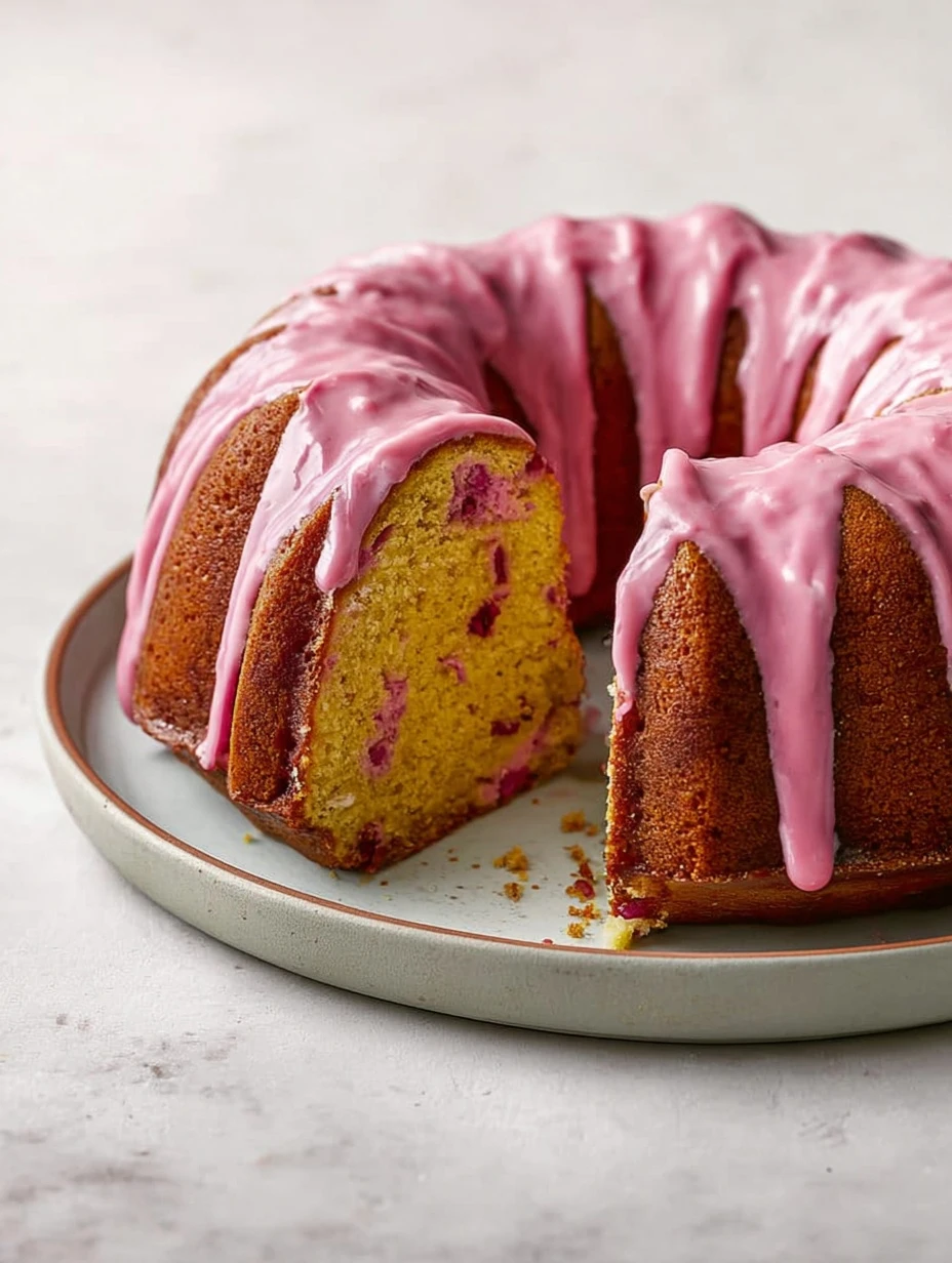 Cranberry Spice Bundt Cake