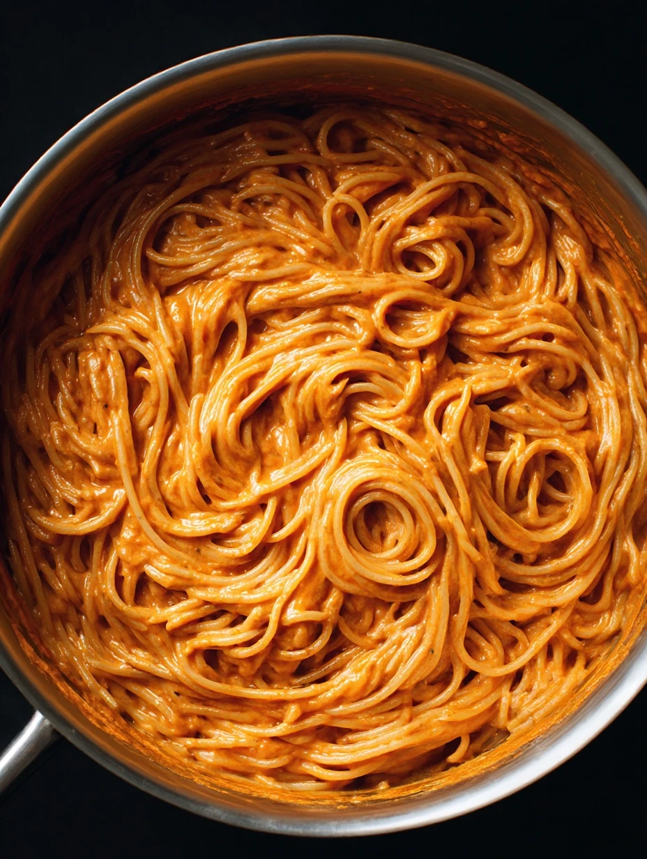 Creamy Tomato Spaghetti With Preserved Lemon