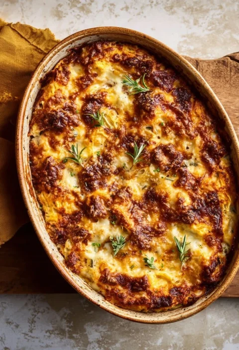 Easy Buttery Breakfast Casserole Recipe Low Carb Buttery Breakfast Casserole Gluten-free Buttery Breakfast Casserole Butte...