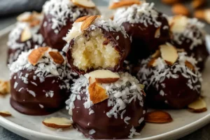 Homemade Almond Joys