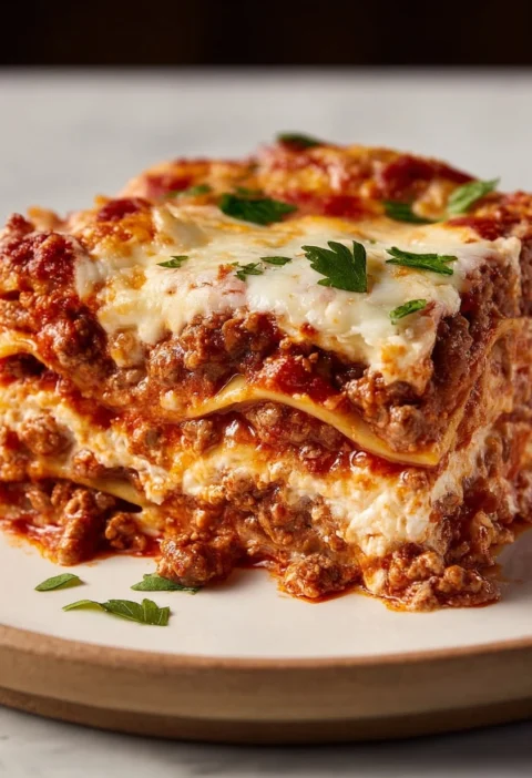 Easy Homemade Lasagna Recipe Gluten-free Lasagna Noodles Brands Best Cheese For Lasagna Baking Vegan Lasagna With Tofu Ric...