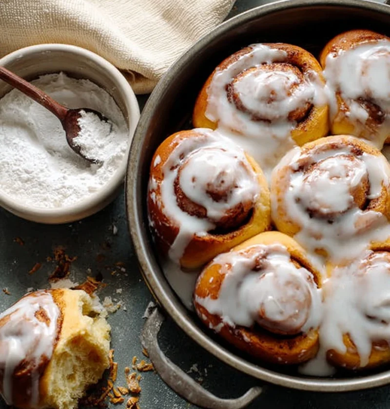 Easy No-yeast Cinnamon Rolls Recipe Homemade No-yeast Cinnamon Rolls Quick No-yeast Cinnamon Buns How To Make Cinnamon Rol...