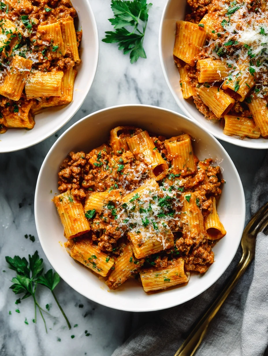 Spicy Creamy Weeknight Bolognese