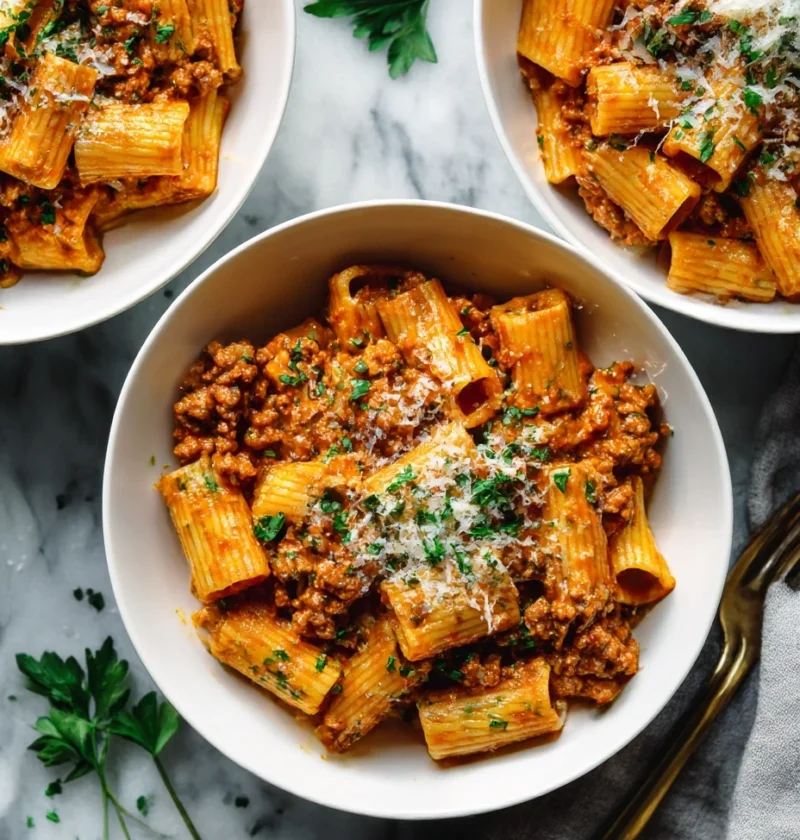 Easy Spicy Creamy Bolognese Recipe Quick Weeknight Bolognese Sauce Homemade Spicy Bolognese Pasta Creamy Tomato Bolognese ...