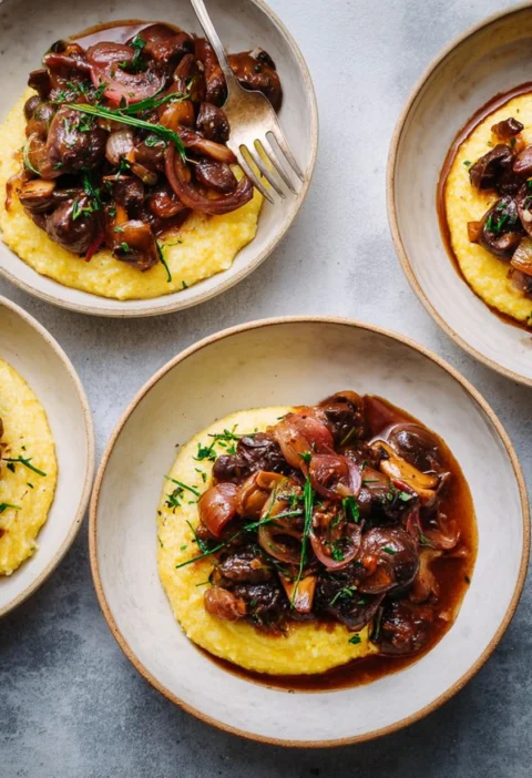 Mushroom Bourguignon Recipe Vegan Easy Mushroom Bourguignon Slow Cooker Best Wine For Mushroom Bourguignon Gluten-free Mus...