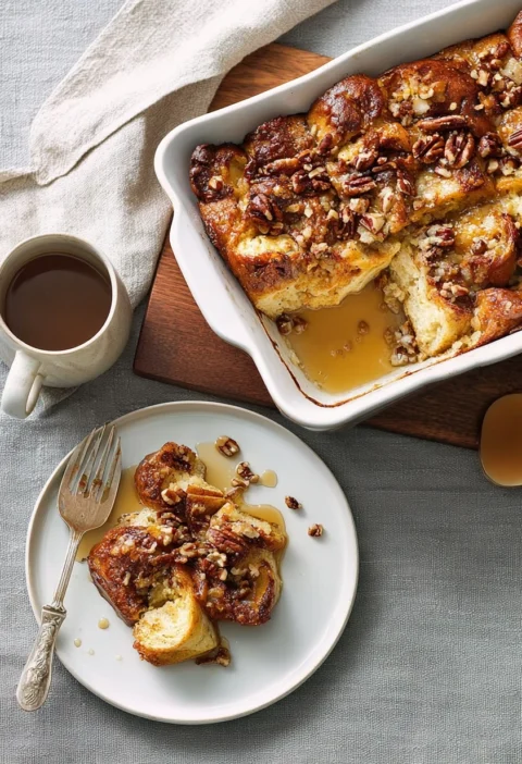 Overnight French Toast Casserole Recipe Best Bread For Overnight French Toast Make Ahead French Toast Bake Overnight Frenc...