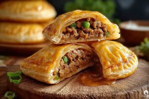 Crispy Chinese Meat Pies