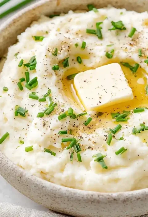 Healthy Mashed Cauliflower Recipe Keto Mashed Cauliflower Ideas Best Mashed Cauliflower With Garlic Low Carb Mashed Caulif...