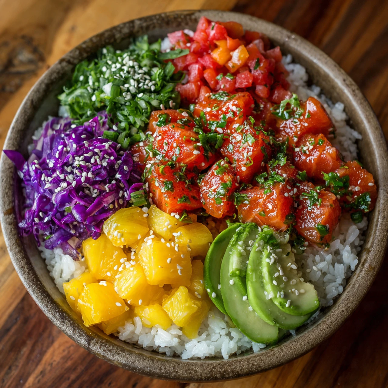 30-Minute Tuna and Salmon Poke Bowls