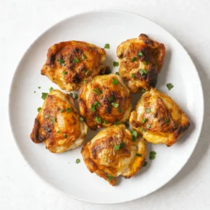 Baked Chicken Thighs: A Comforting American Classic