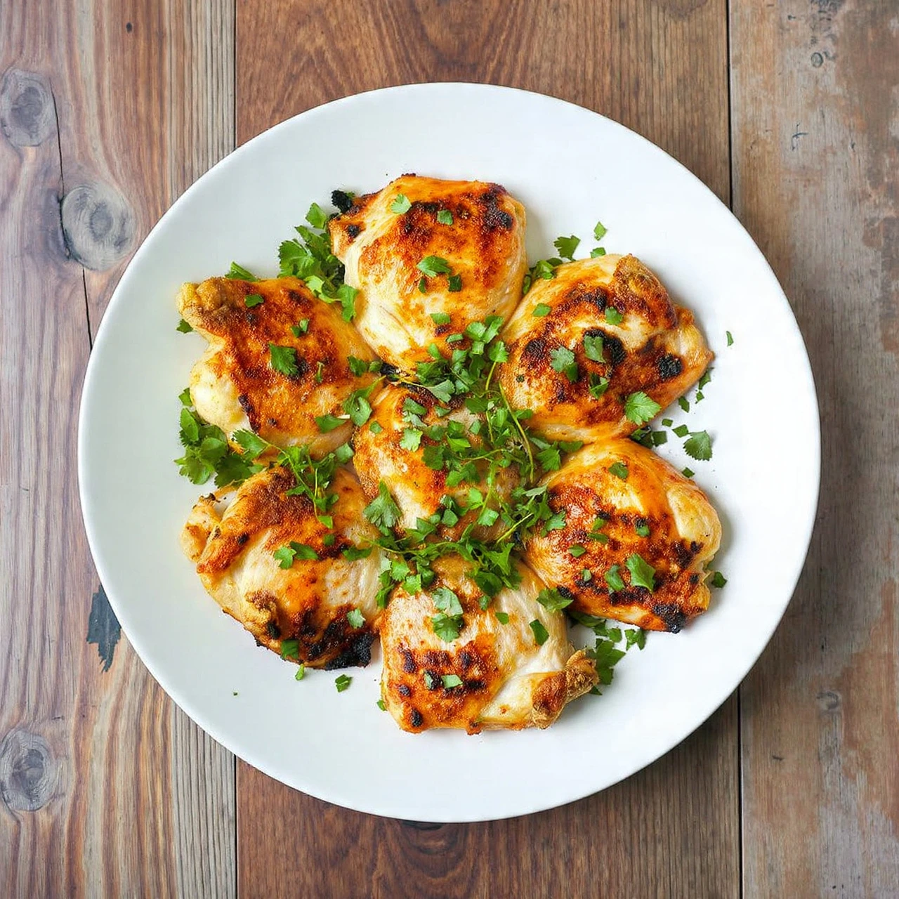 Baked Chicken Thighs