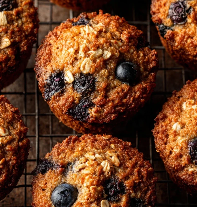 Banana Blueberry Oatmeal Muffins Banana Blueberry Oatmeal Muffins